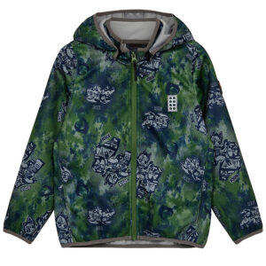 LEGOÂ® Ninjago Softshelljakke - LWScout 202 - Twist Of Lime/Grå m