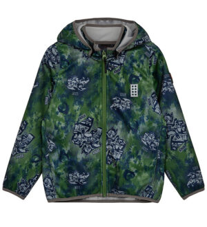 LEGO® Ninjago Softshelljakke - LWScout 202 - Twist Of Lime/Grå m