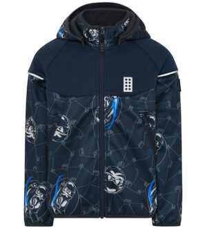 LEGOÂ® Ninjago Softshelljakke - LWStorm 602 - Dark Navy