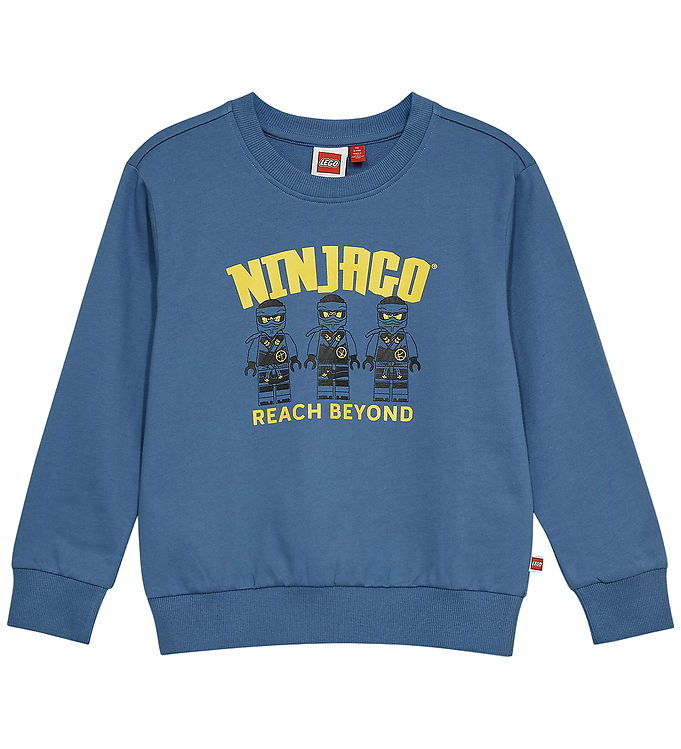 LEGOÂ® Ninjago Sweatshirt - LwSian 105 - Blå m. Print