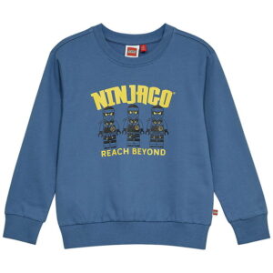 LEGOÂ® Ninjago Sweatshirt - LwSian 105 - Blå m. Print