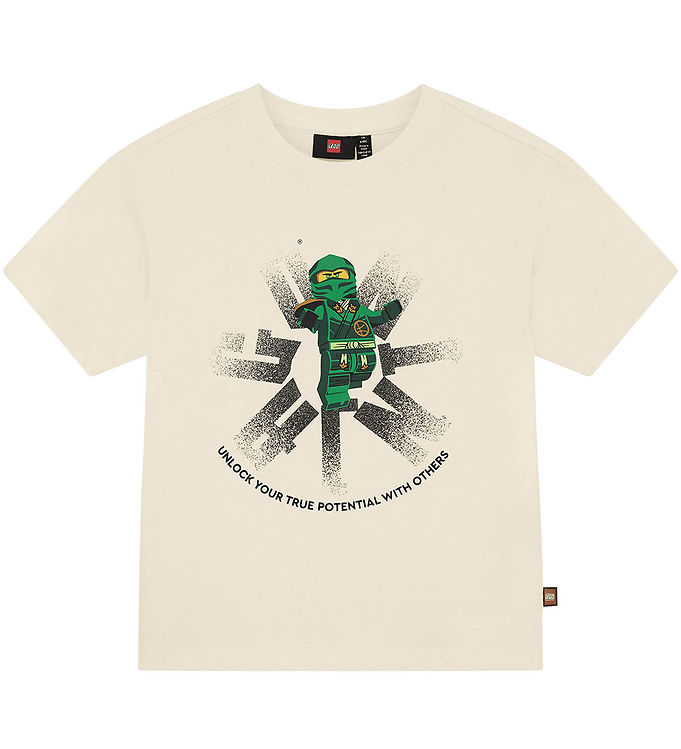 LEGO® Ninjago T-shirt - Hvid m. LLoyd