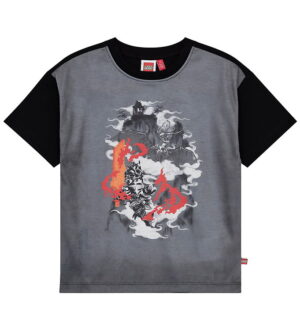 LEGOÂ® Ninjago T-shirt - LWTaj 203 - Sort