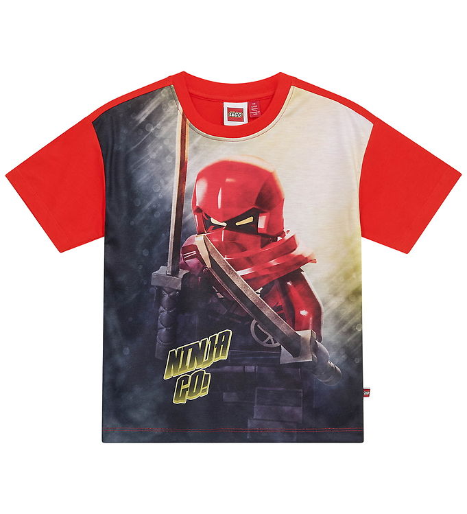 LEGO® Ninjago T-shirt - LWTaj 312 - Rød