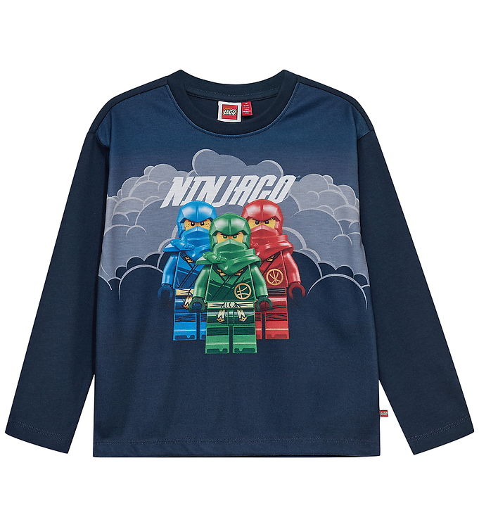 LEGO® Ninjago T-shirt - LWTaj 611 - Navy m. Print