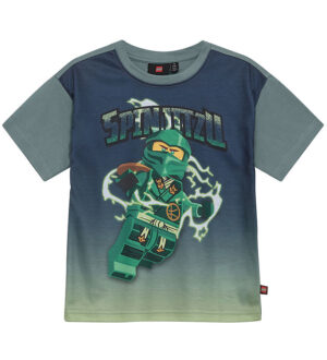 LEGO® Ninjago T-shirt - LwTaffy 307 - Lysegrøn m. Print