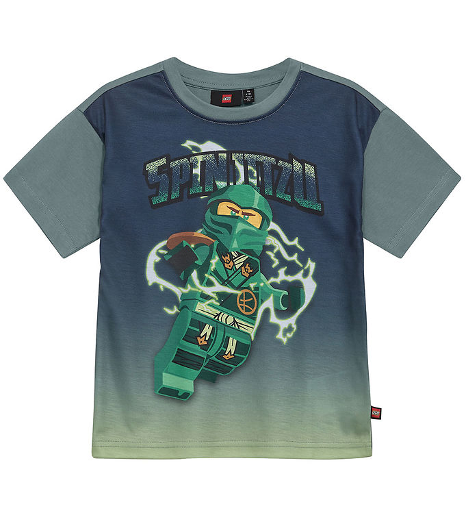LEGO® Ninjago T-shirt - LwTaffy 307 - Lysegrøn m. Print