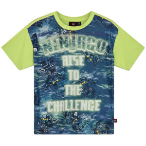 LEGOÂ® Ninjago T-shirt - LwTaffy 308 - Lysegrøn m. Print