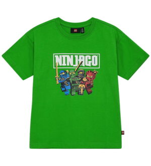 LEGOÂ® Ninjago T-shirt - LwTaffy 621 - Grøn m. Print