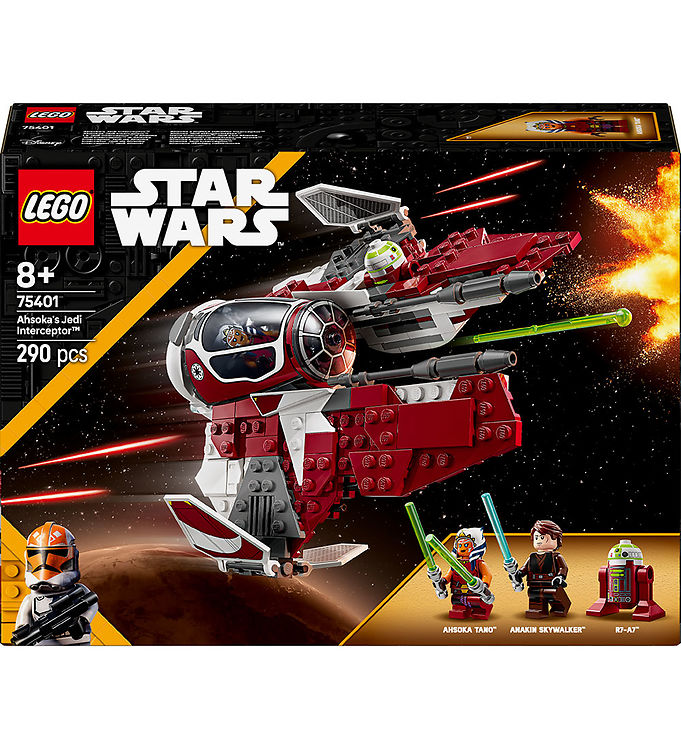 LEGO® Star Wars - Ahsoka's Jedi Interceptor 75401 - 290 Dele