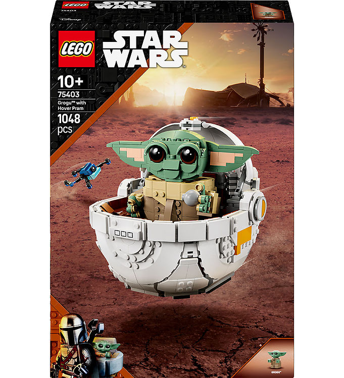 LEGO® Star Wars - Grogu m. Svævevogn 75403 - 1048 Dele