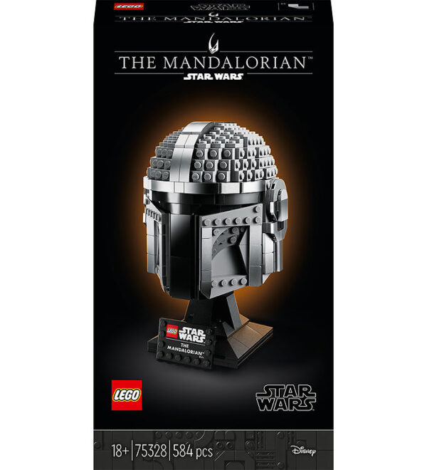 LEGOÂ® Star Wars - Mandalorianerens Hjelm 75328 - 584 Dele