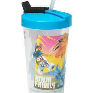 LEGOÂ® Storage Drikkedunk m. Sugerør - 500 ml - Ninjago