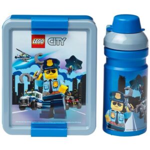 LEGOÂ® Storage Madkasse/Drikkedunk - City - Blå