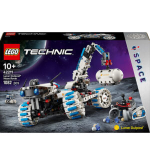 LEGOÂ® Technic - Lunar Outpost Månerover Rumfartøj 42211 - 1082 D