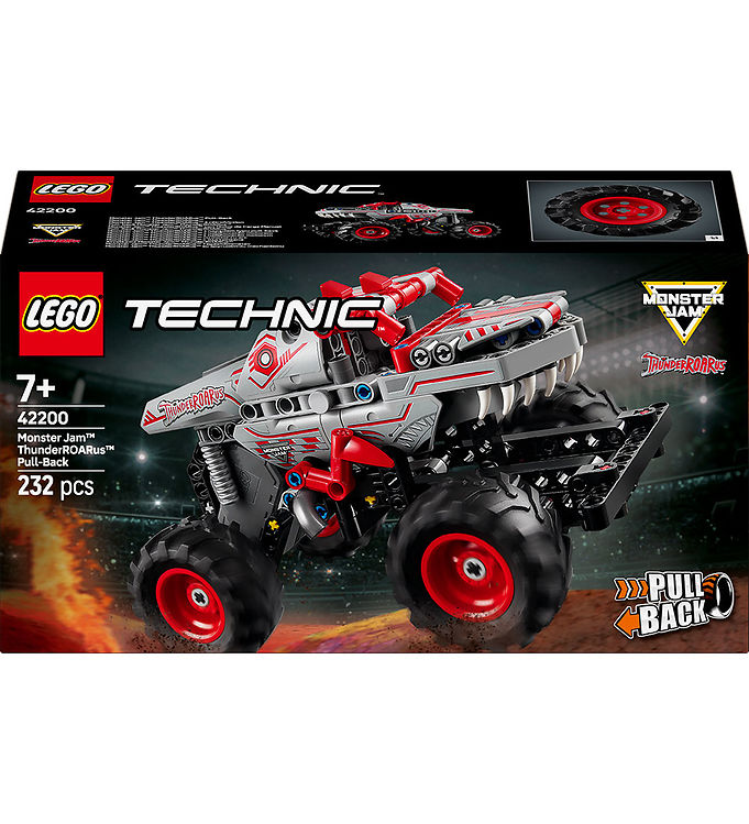 LEGO® Technic - Monster Jam ThunderROARus pu... 42200 - 232 Dele