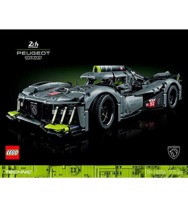 LEGOÂ® Technic - Peugeot 9X8 24H Le Mans... 42156 - 1775 Dele