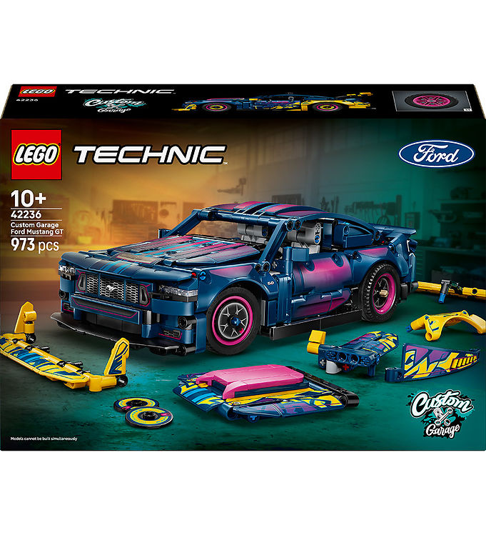 LEGOÂ® Technic - Specialdesignet Ford Mustang... 42236 - 973 Dele