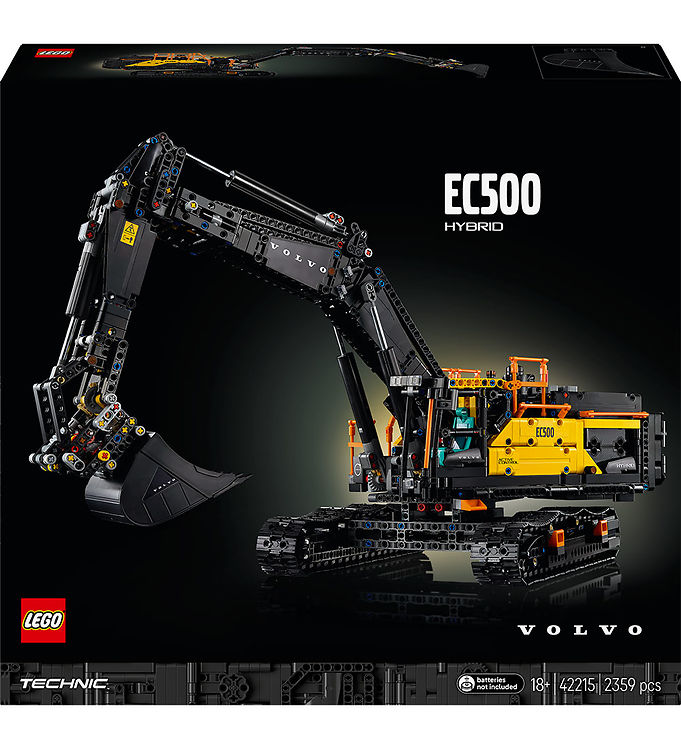 LEGO® Technic - Volvo EC500 Hybrid Gravemaskine 42215 - 2359 Del