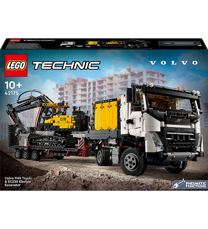LEGOÂ® Technic - Volvo FMX-lastbil og EC230... 42175 - 2274 Dele