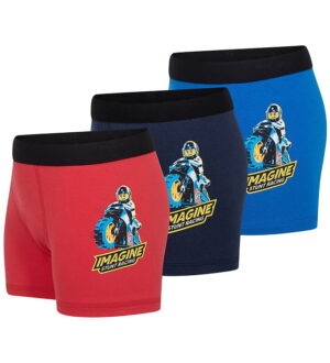 LEGO® Wear City Boxershorts - 3-pak - LwaGan - Blå/Rød