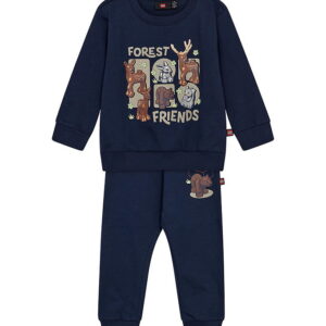 LEGOÂ® Wear Duplo Sweatsæt - LwSanyu - Mørkeblå m. Dyr