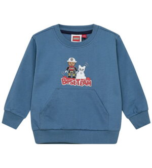 LEGOÂ® Wear Duplo Sweatshirt - LWSap 202 - Blå m. Print