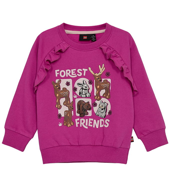 LEGOÂ® Wear Duplo Sweatshirt - LwSanyu - Pink m. Dyr
