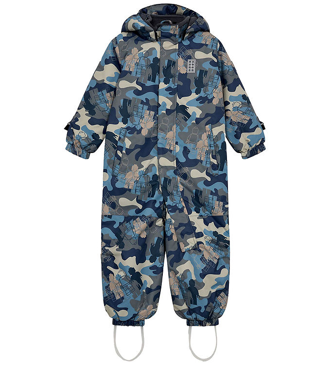 LEGOÂ® Wear Flyverdragt - LWJaz 710 - Blå m. Camo