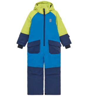 LEGOÂ® Wear Flyverdragt - LwJaz 810 - Blå/Neongul