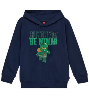 LEGOÂ® Wear Ninjago Hættetrøje - LwSaku - Mørkeblå