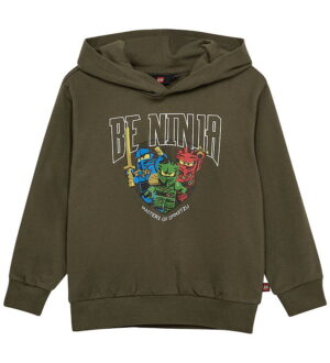 LEGOÂ® Wear Ninjago Hættetrøje - LwsAku - Grøn