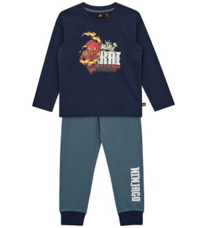 LEGO® Wear Ninjago Nattøj - 2-Delt - LwAgan - Glow In The Dark