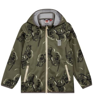 LEGOÂ® Wear Ninjago Softshelljakke - LWSian 200 - Grøn