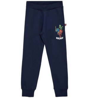 LEGOÂ® Wear Ninjago Sweatpants - LwpAsi - Mørkeblå