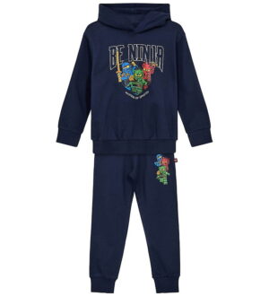LEGOÂ® Wear Ninjago Sweatsæt - LwsAku - Mørkeblå