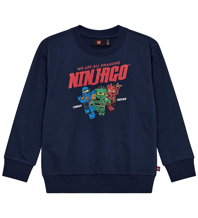 LEGO® Wear Ninjago Sweatshirt - LwSaku - Mørkeblå