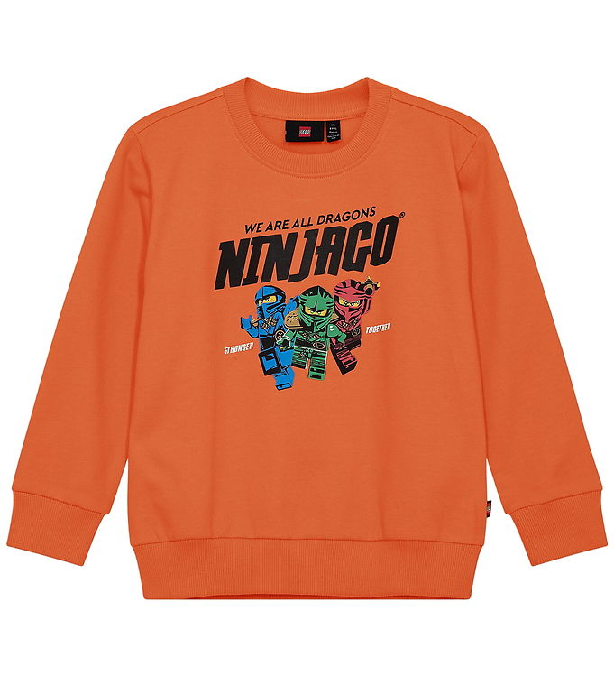 LEGO® Wear Ninjago Sweatshirt - LwSaku - Orange