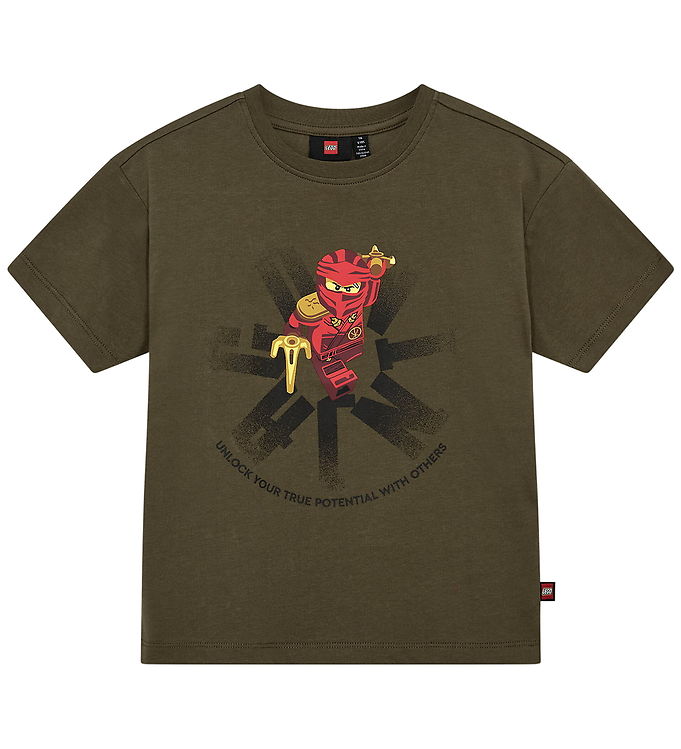LEGO® Wear Ninjago T-shirt - LwTaffy 609 - Grøn