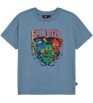 LEGO® Wear Ninjago T-shirt - LwTaffy - Dusty Blue