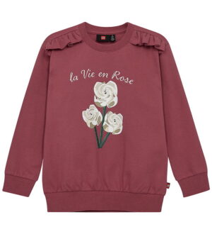 LEGO® Wear Sweatshirt - LwSana - Rosa m. Blomster