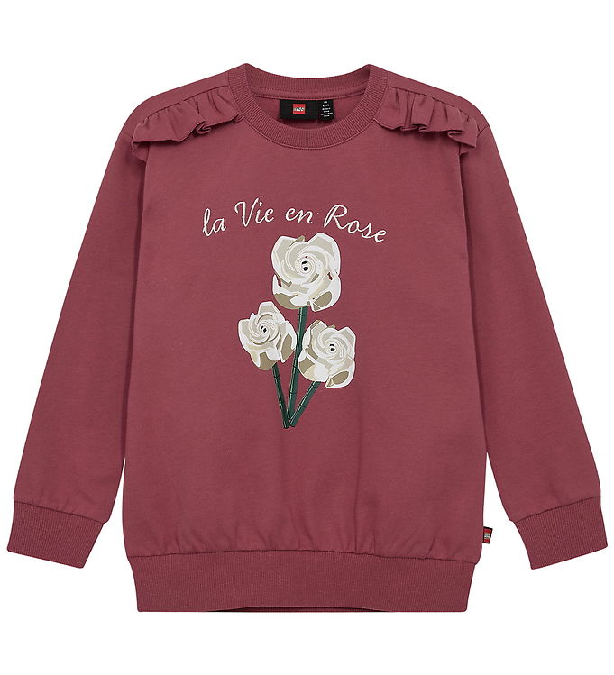 LEGO® Wear Sweatshirt - LwSana - Rosa m. Blomster