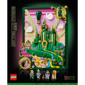 LEGOÂ® Wicked - Emerald City - Vægkunst 75685 - 1518 Dele