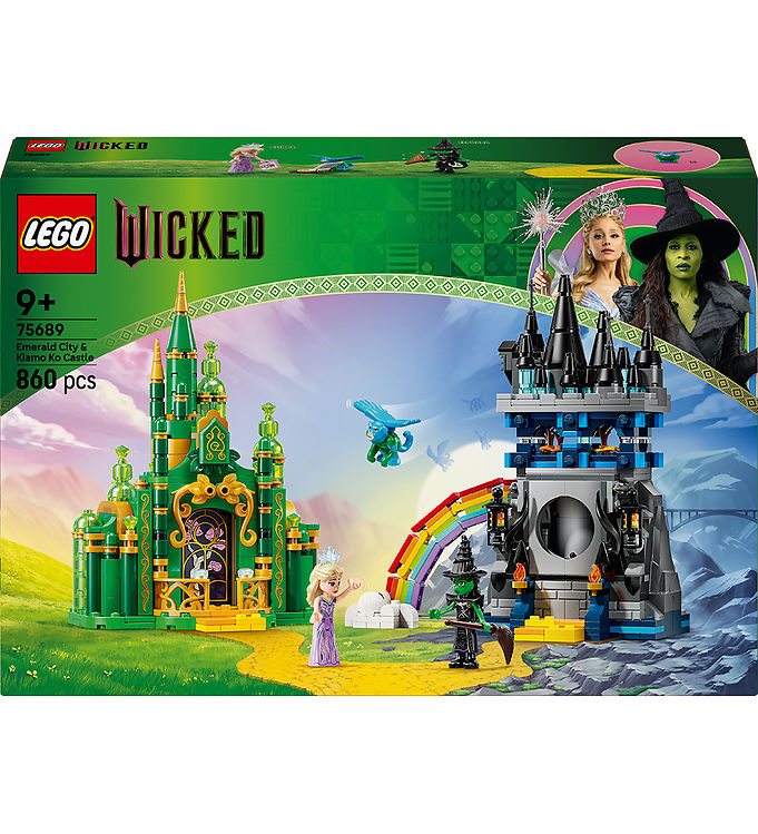 LEGO® Wicked - Emerald City og Kiamo Ko-slottet 75689 - 860 Dele