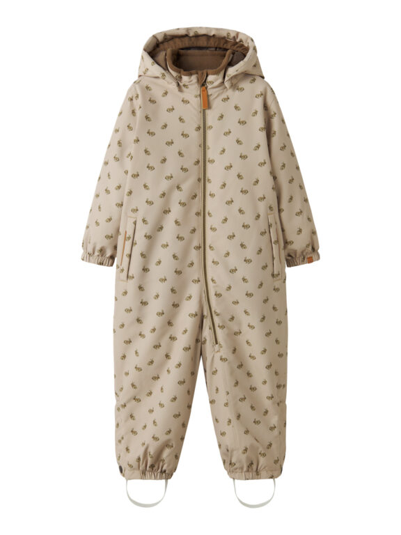 LIL ATELIER Flyverdragt SNOW10 Oxford Tan Rabbit