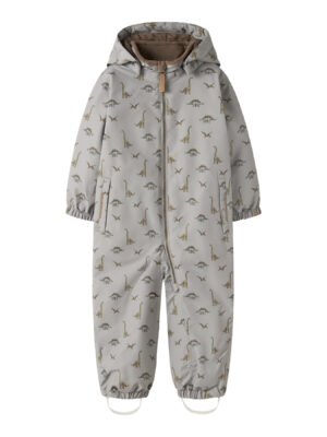 LIL ATELIER Flyverdragt SNOW10 Ultimate Grey Dino