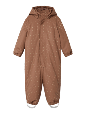 LIL ATELIER Gummi Flyverdragt DRY10 Beaver Fur