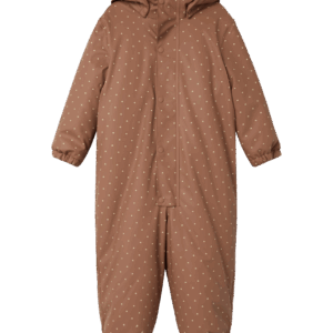 LIL ATELIER Gummi Flyverdragt DRY10 Beaver Fur