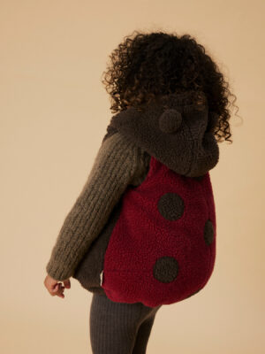 LIL ATELIER Mariehøne Kostume Kajo Chocolate Brown