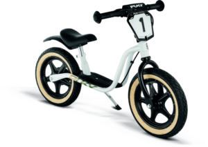 LR 1L BR SUPERMOTO Løbecykel Hvid/Sort